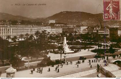 CPA Nice Le Casino et Jardins