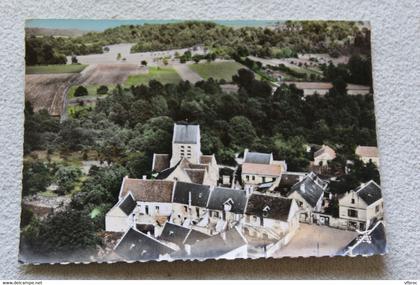 Cpm, Billy sur Aisne, l'église et vue panoramique, Aisne 02
