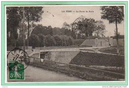 02 - LA FERE --  La porte de Paris