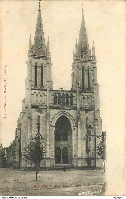 CPA Bourbon Lancy L'Eglise