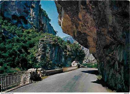 06 - Les Gorges du Loup - Route dans les Gorges - CPM - Voir Scans Recto-Verso