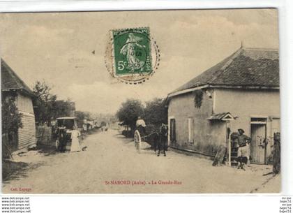 Saint nabord - la grande rue "animés"