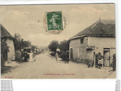 Saint nabord - la grande rue "animés"