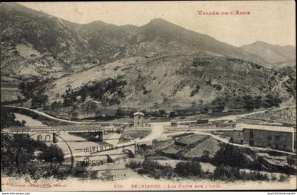 CPA Belvianes Aude, les Pontes