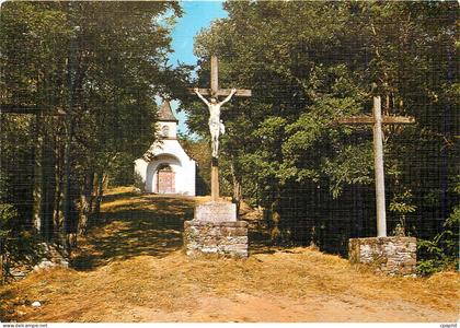 CPM L'Aveyron Pittoresque Grand Vabre Chapelle St Roch Le Roucan