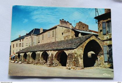 Cpm, Nant, les halles, Aveyron 12