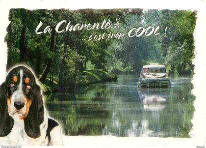 16 - Charente - La Charente - Chiens - CPM - Voir Scans Recto-Verso