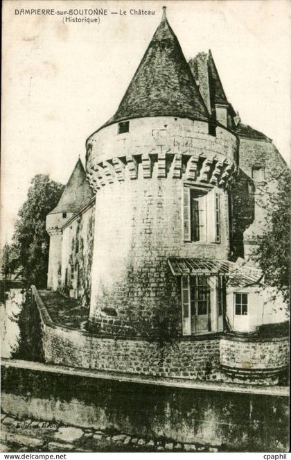 DAmpierre sur Boutonne cPA le chateau