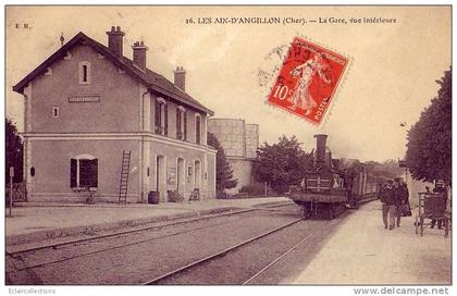 Les Aix d'Angillon  La Gare