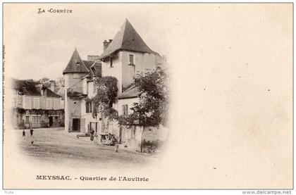 MEYSSAC QUARTIER DE L'AUVITRIE CARTE PRECURSEUR ANIMEE