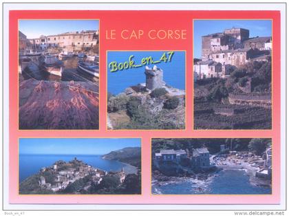 {64933} 20 2B Haute Corse Le Cap Corse , multivues ; Centuri , Nonza , Pino
