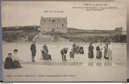 Trévoux-Tréguignec - Plage de Trestel - Grand hôtel de la plage - gare : Penvenan - Toute la Bretagne (peu courante)