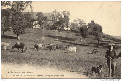 VIEUX BERGER CREUSOIS  PARTIE DE GENOUILLAC