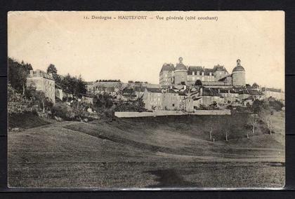 CPA 24 - Dordogne - Hautefort - Vue générale (cote couchant)