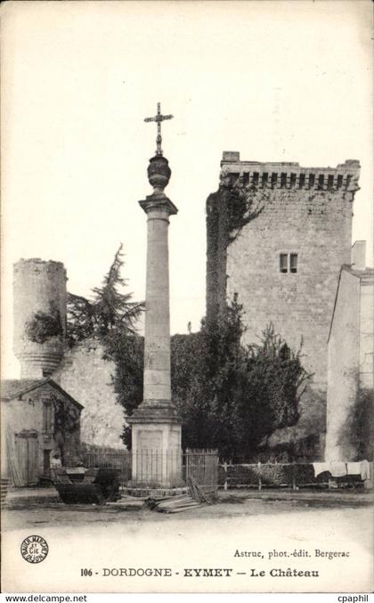 CPA Dordogne Eymet Le Chateau