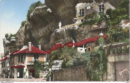 CPSM Les Eyzies L'Ancien Château