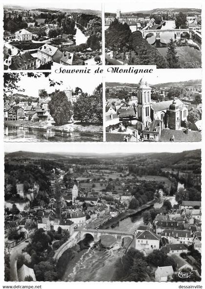 2 Cartes de MONTIGNAC SUR VEZERE