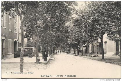 Drome: Livron, Route Nationale