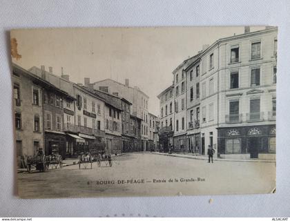 bourg de péage , grande rue
