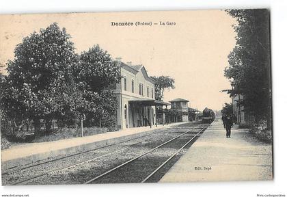 CPA 26 Donzère la gare