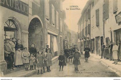 DROME  LORIOL   la grande rue