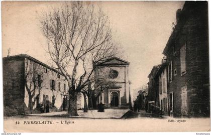 CPA   Carte Postale France  Pierrelatte  L'église 1918 VM107793