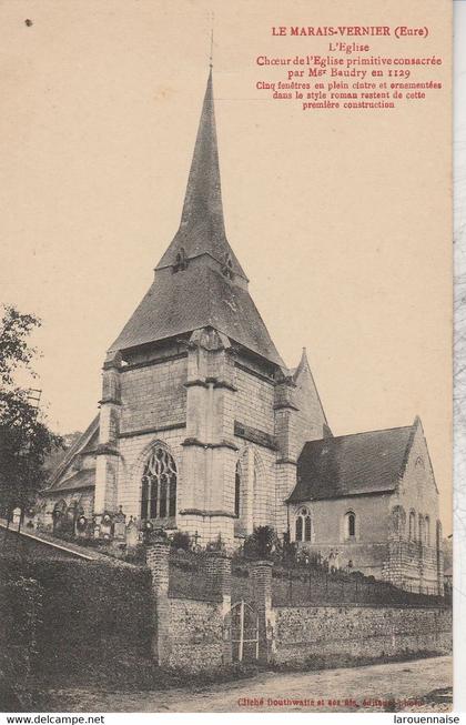 27 - LE MARAIS VERNIER - L' Eglise