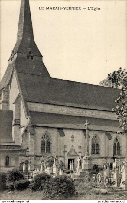 CPA Marais Vernier Eure, L’Eglise