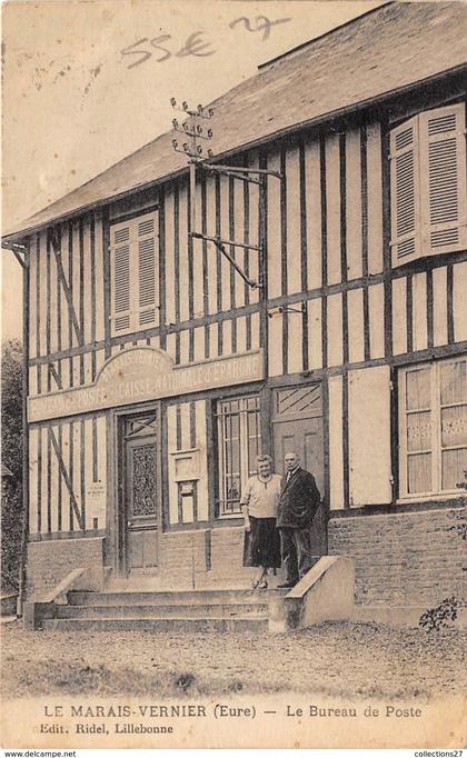 27-LE MARAIS-VERNIER- LE BUREAU DE POSTE