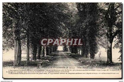 CPA Maintenon Chateau Allee Racine