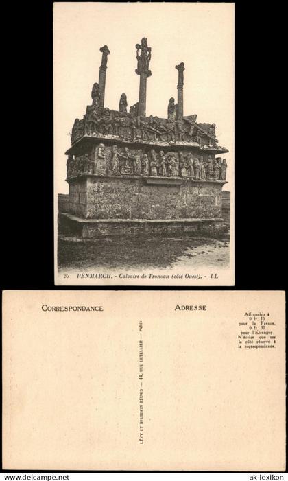 CPA Penmarch PENMARCH Calvaire de Tronoan (côté Ouest) 1910