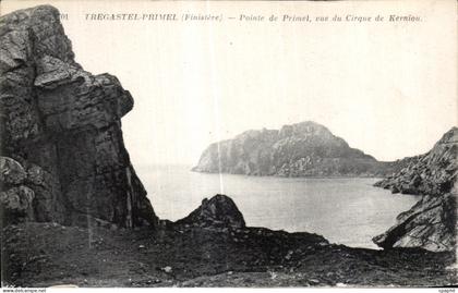 CPA Tregastel Primel Finistere Pointe de Primel vue du Cirque de Kerniou