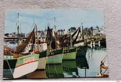 Cpm, Le Guilvinec, le port et vue sur Lechiagat, Finistère