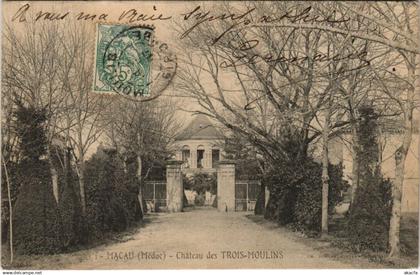 CPA Macau - Chateau des Trois - Moulins (140141)