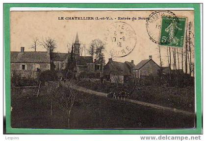 LE CHATELLIER --  Entrée du Bourg