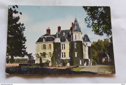 Cpm 1967, Clavières, le château, Indre 36