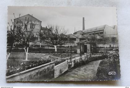 Cpm, Villedieu sur Indre, les établissements Rousseau, Indre 36