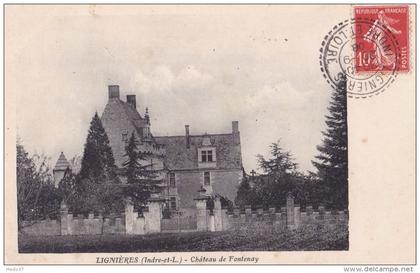 Lignières - Château de Fontenay