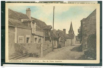 LIGNIERES DE TOURAINE RUE DU VIEUX LIGNIERES   lfc136