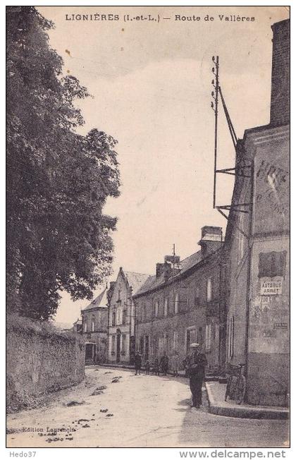 Lignières - Route de Vallères