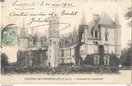 Château de Fontenailles - Commune de Louestault