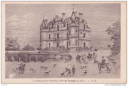 Château de la Tortinière, Commune de Veignée