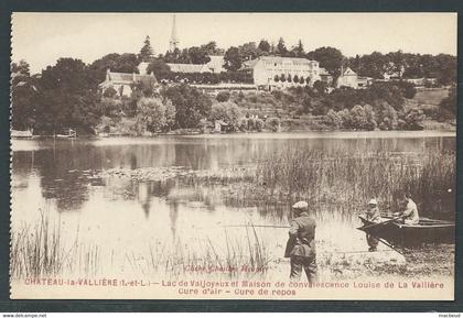 Chateau la Vallière  lac de Valjeyeux , maison de convalescence Louise de La Vallière, cure d'air  cure repos- maca 3218