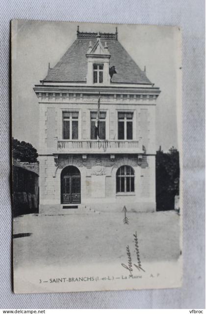 Saint Branchs, la mairie, Indre et Loire 37