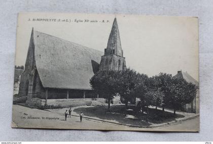 Saint Hippolyte, église, Indre et Loire 37