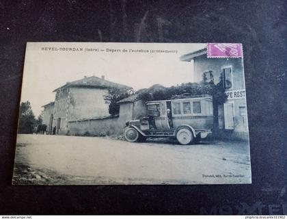 H1/REVEL-TOURDAN- départ de l'autobus