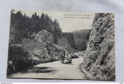 route de Foncine à Mouthe, les rochers à la Renadière, Jura 39