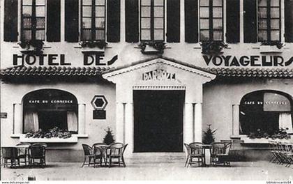 D40 - VILLENEUVE-de-MARSAN < HOTEL DES VOYAGEURS Jean DARROZE (+pub verso)