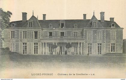 CPA Luche Pringe Chateau de la Grefferie