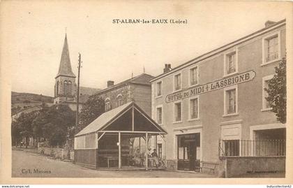 CPA Saint Alban les Eaux 42/140